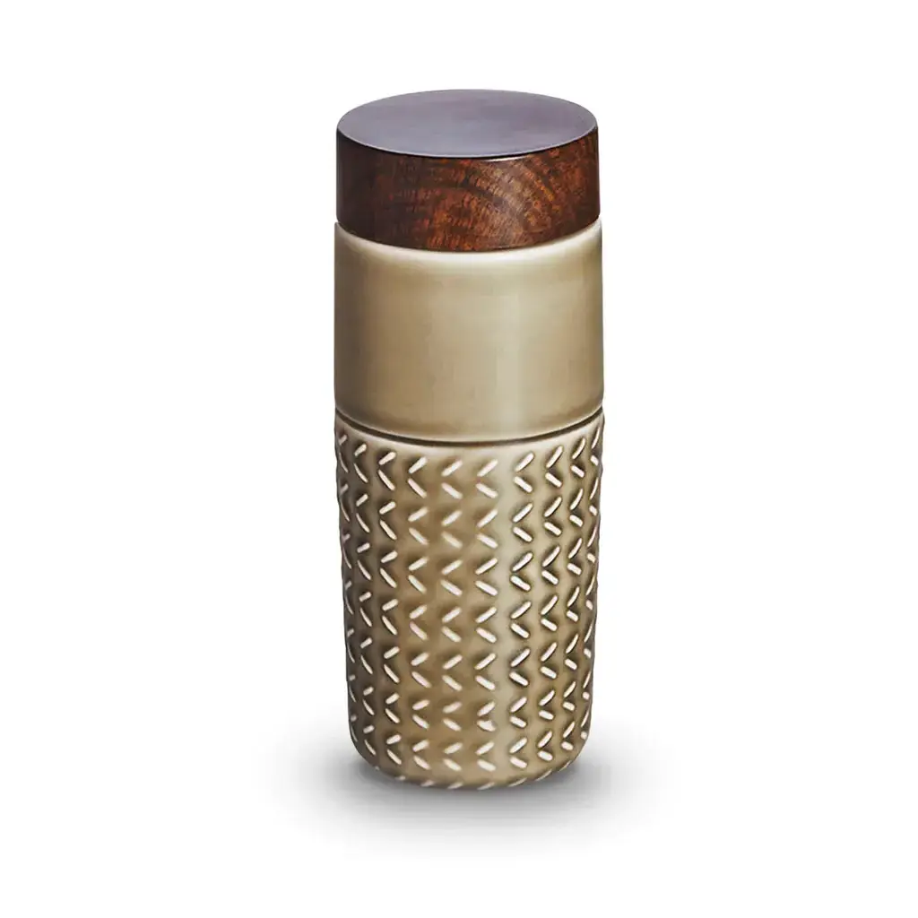 Acera Liven One-O-One / Free Soaring Ceramic Tumbler Crafted with Beautiful Designs Excellent Engraving Technique