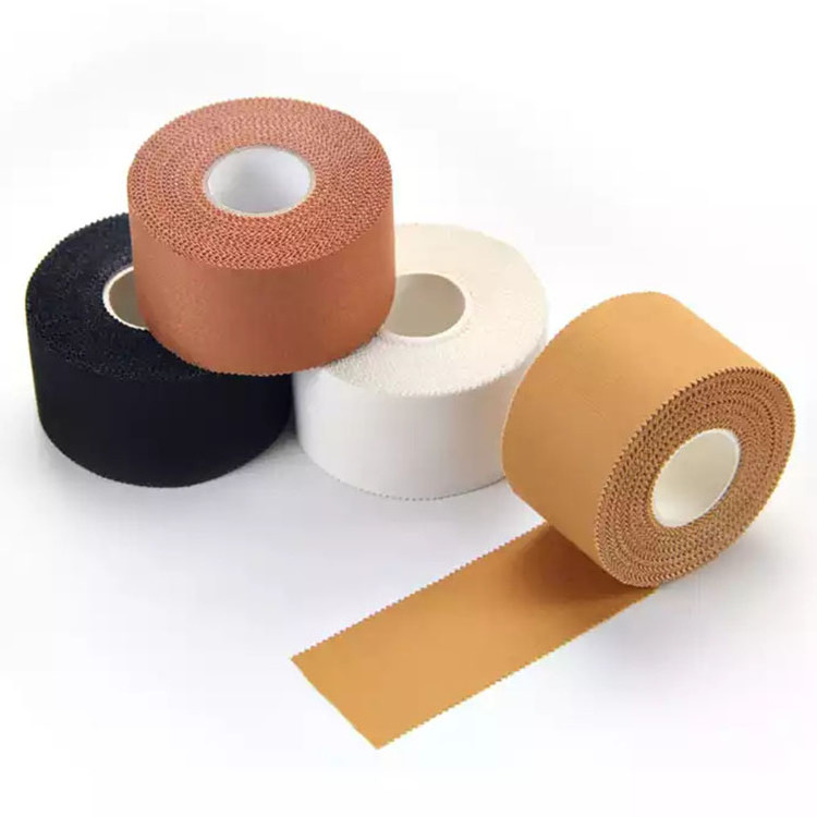 High Quality Bandage Jiujitsu Tape Adhesive Rigid Athletic Strapping Sport Tape Without Residual Glue