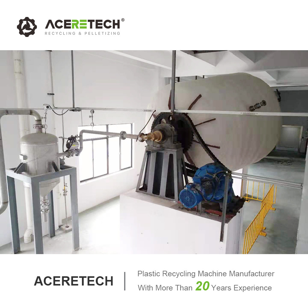 SSP Energy Saving Compactor Plastic Pet Pelletizing Machine With Solid State Polymerization Polycondensation Factory