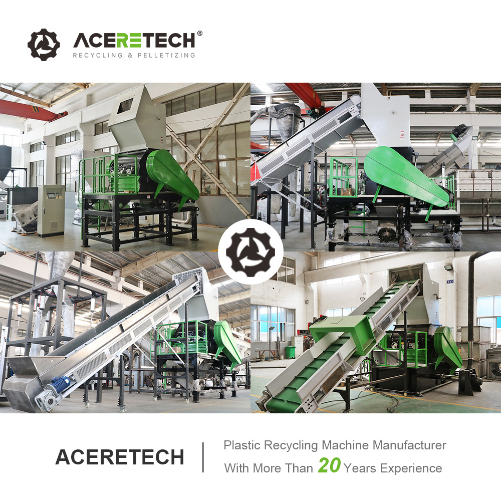 GF800/1600 PET/HDPE Bottles Scrap Grinder Crusher Machine Plastic Recycling Crusher Machine Sale