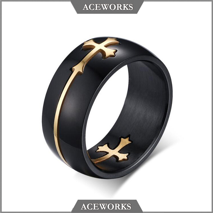 ACEWORKS Custom 316L Stainless Steel Signet Ring