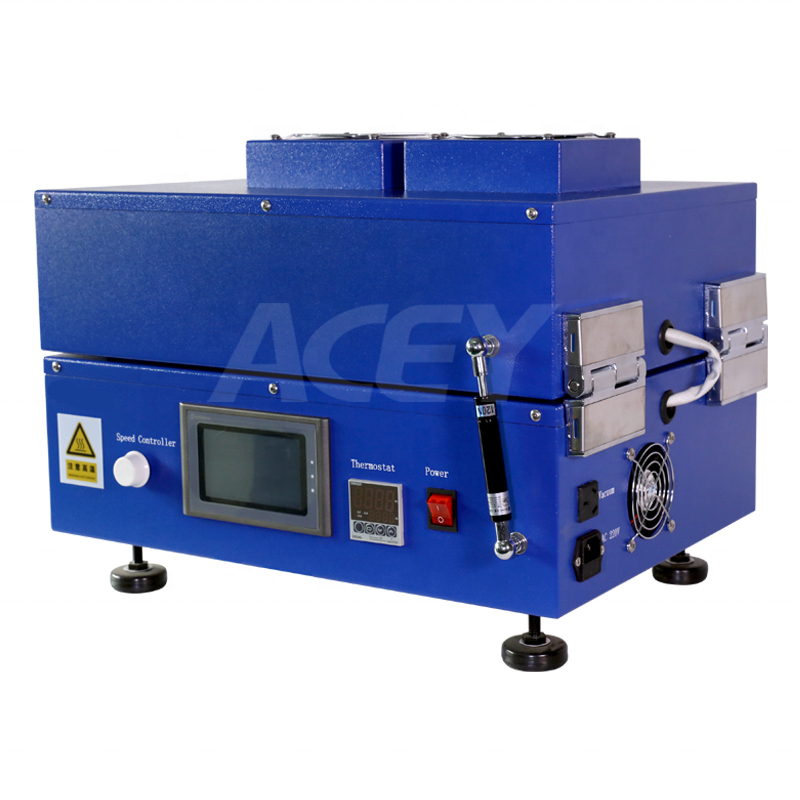 Compact Tape Cast Heat Slurry Coating Machine Film Coater With Adjustable Doctor Blade