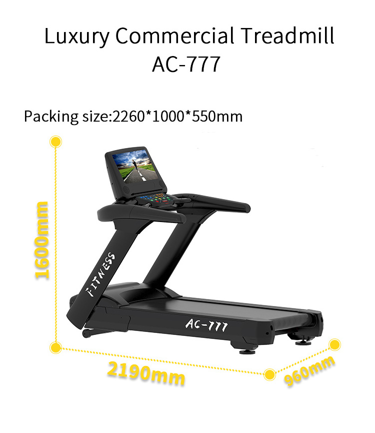 Christmas for sale Commercial  cardio Treadmill /latest treadmill  cardio machine  for professional gym center in China