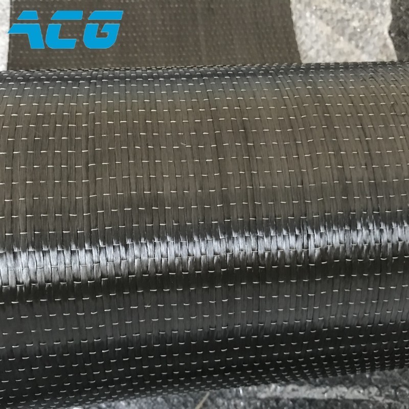 Light Weight 12k200g UD Carbon Fiber Fabric  For Building Reinforcement