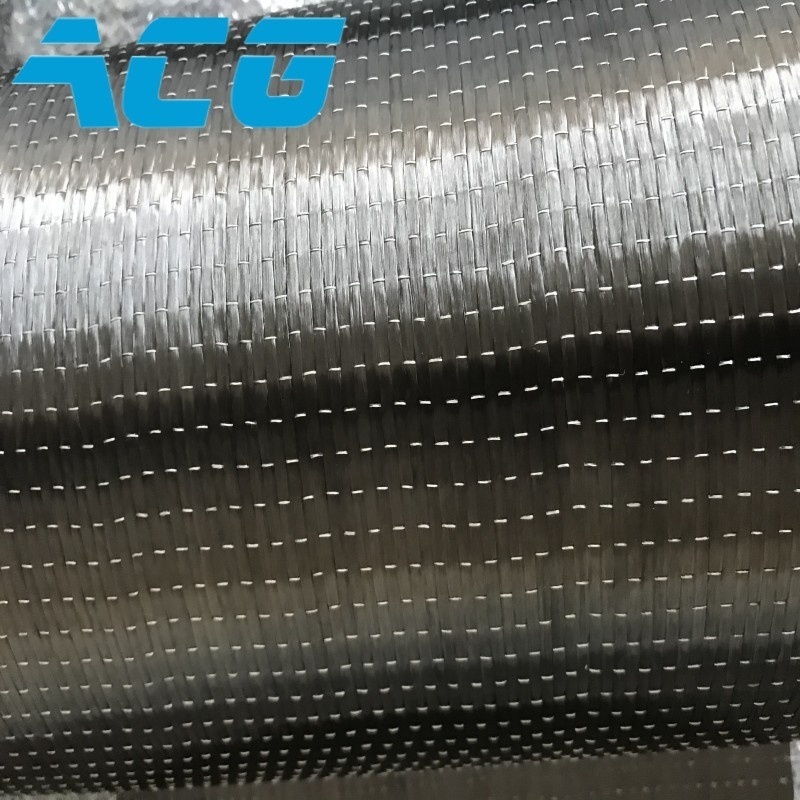 Light Weight 12k200g UD Carbon Fiber Fabric  For Building Reinforcement