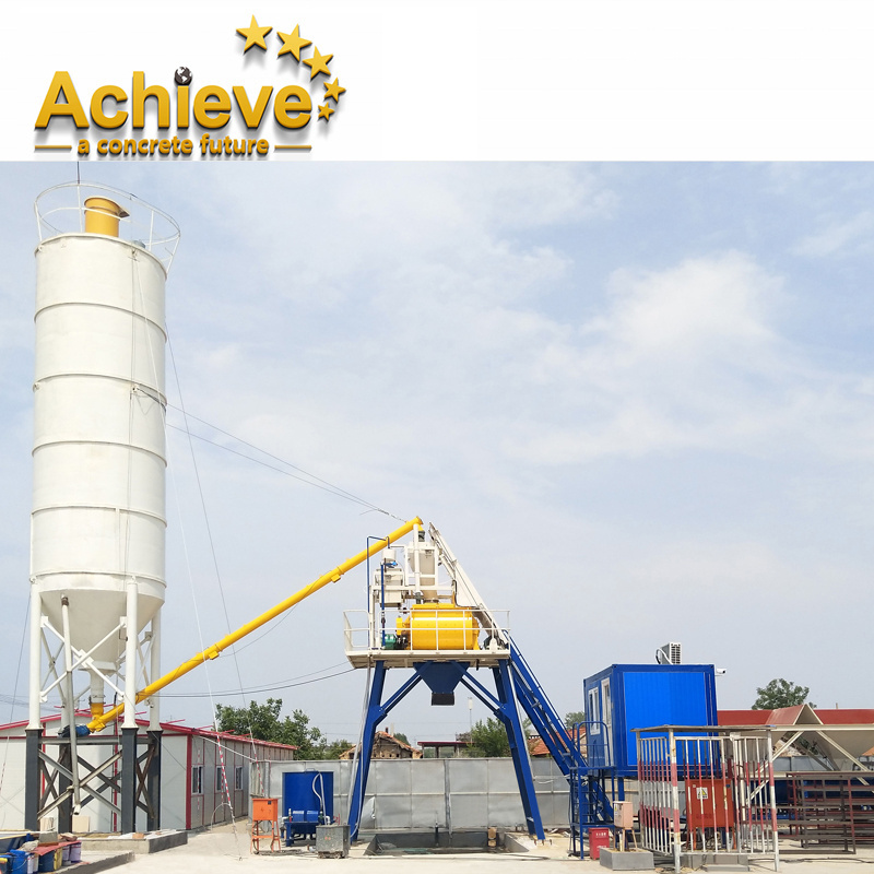 concrete batching plant price HZSY25/HZS25  concrete batching and mix plant