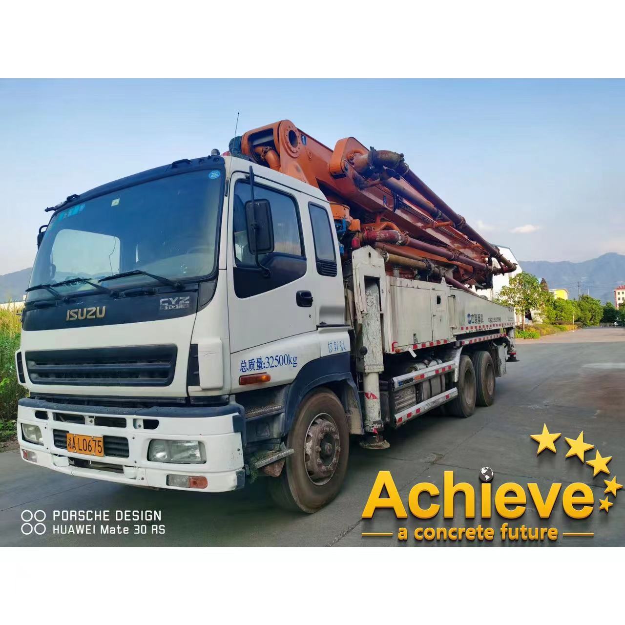 Hot Product 43X-5RZ zoomlion 43M Boom Concrete Pump Trucks With Low Price for sale