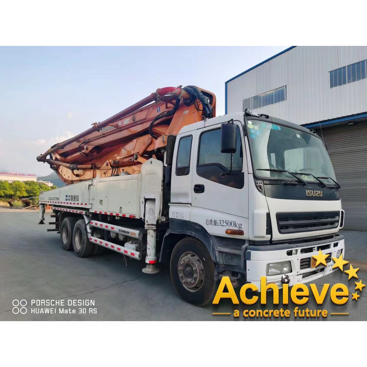 Hot Product 43X-5RZ zoomlion 43M Boom Concrete Pump Trucks With Low Price for sale