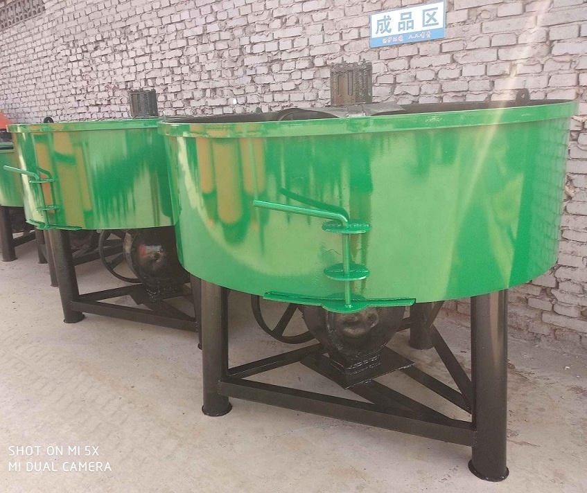 Factory Price Electric Concrete Cement Pan Mixer For Sale ACHIEVE concrete mixing plant