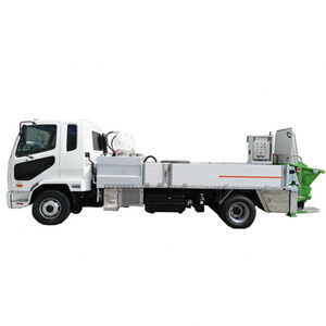 diesel truck mounted concrete line pump Driven Concrete Line Pump Concrete Pump Machinery AI-50CLPP for Australia