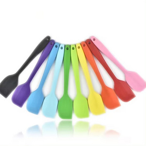 Food Grade Household Cooking Spatula Household Baking Mixing Tool Cookie Pastry Silicone Scraper Set