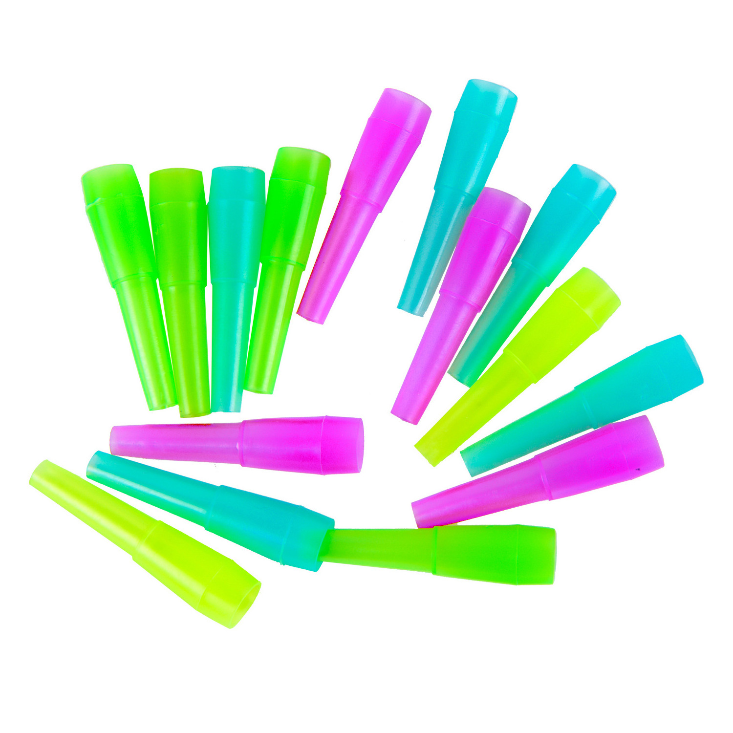 100pcs/Bag colorful Plastic Hookah Shisha Mouth Tips 53mm Disposable Hookah Mouth Tips