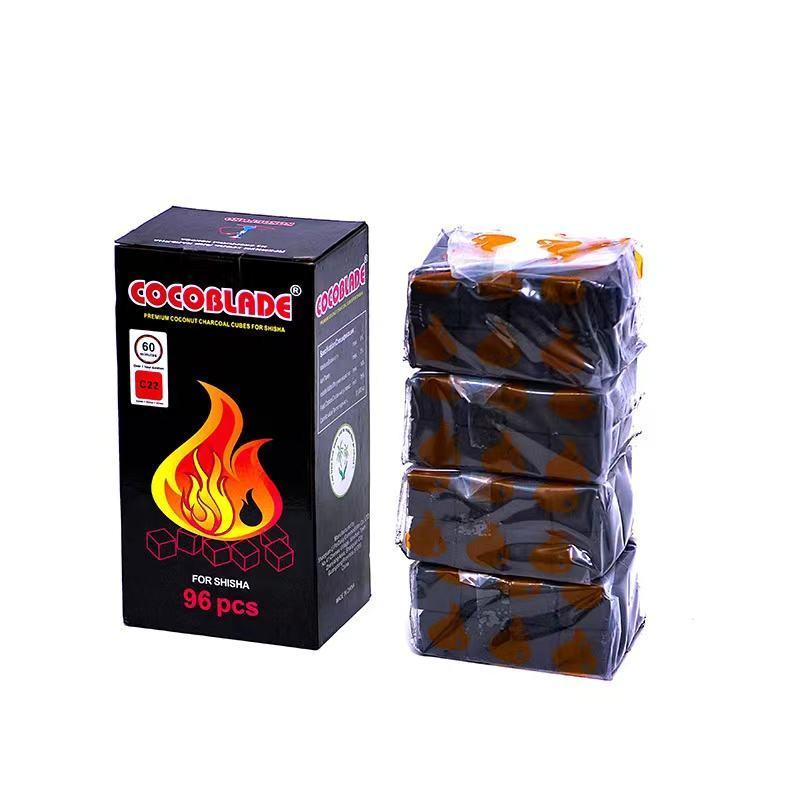 Hot Sale Arab Quick Light Burn Hookah Shisha Coconut Shell Charcoal Used For Sheesha Chicha Charcoal