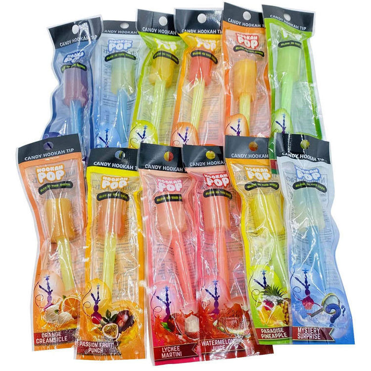 Wholesale Hookah Shisha Mouth Tip Plastic Disposable Candy Hookah Mouth Tips