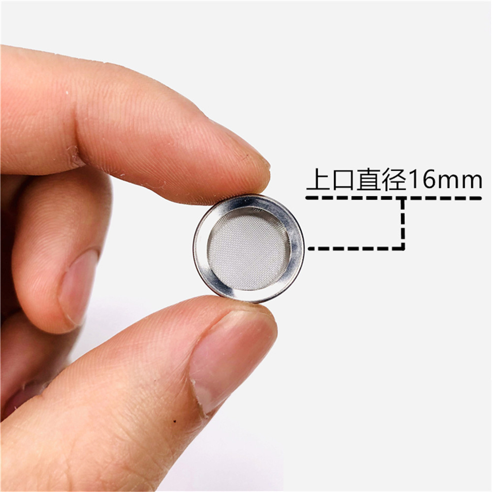 Hot Selling Gemstone Crystal Filter Screen 16mm Stainless Steel Filter Screen for Pipe