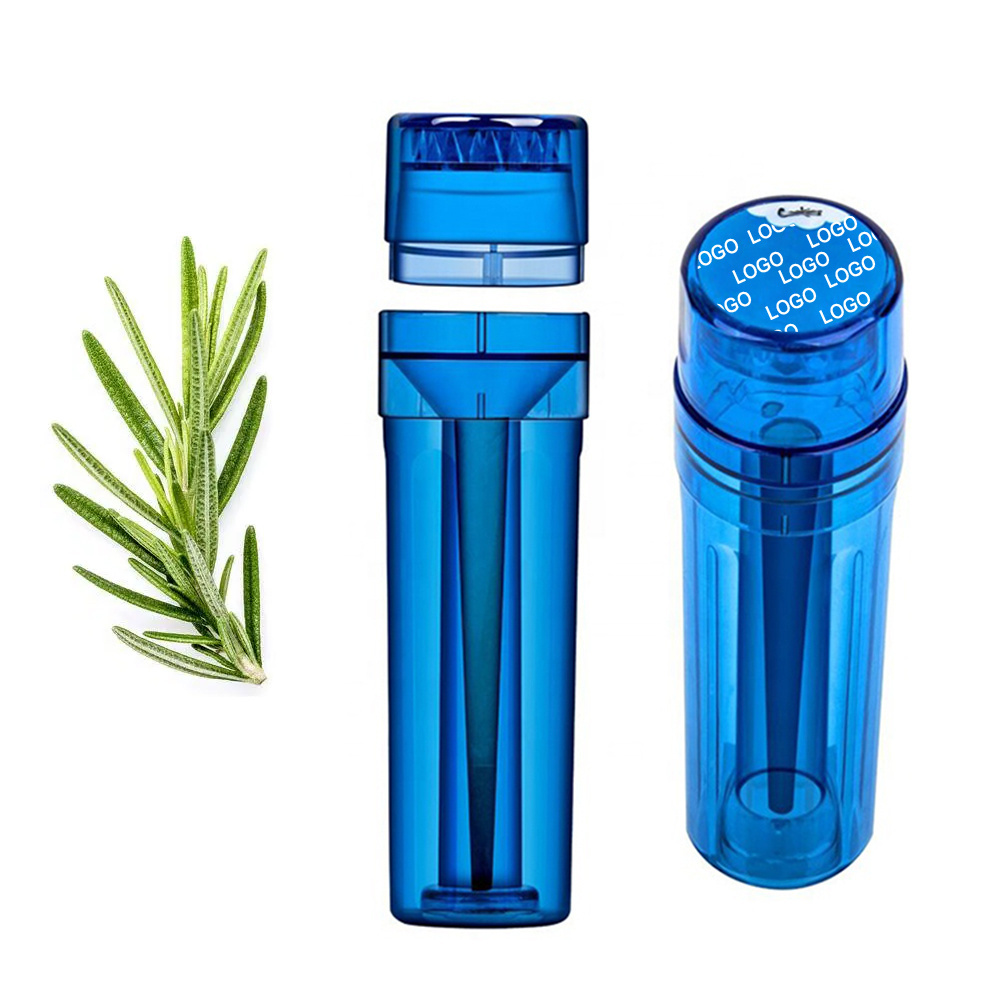 Manual Smoke Herb Flower Grinder Transparent Tobacco Herb Spice Grinder