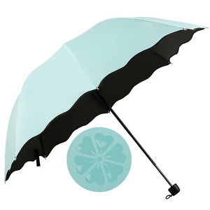 Print AdsWholesale Factory Cheap Various Umbrellas YIWU Custom Logo Clear Colorful UV Straight Folding Sun Rain Umbrella