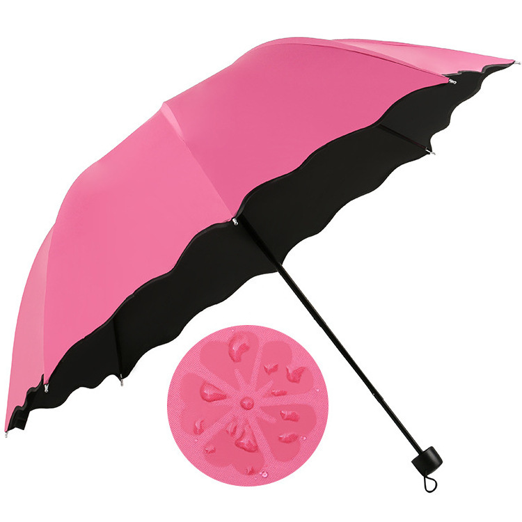 Print AdsWholesale Factory Cheap Various Umbrellas YIWU Custom Logo Clear Colorful UV Straight Folding Sun Rain Umbrella