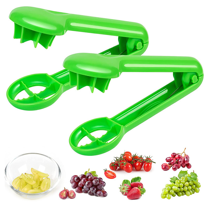 Vegetable Fruit Salad Kitchen & Tabletop No Blade Grape Cutter Seedless Grape Baby Cherry Tomatoes Strawberry Slicer