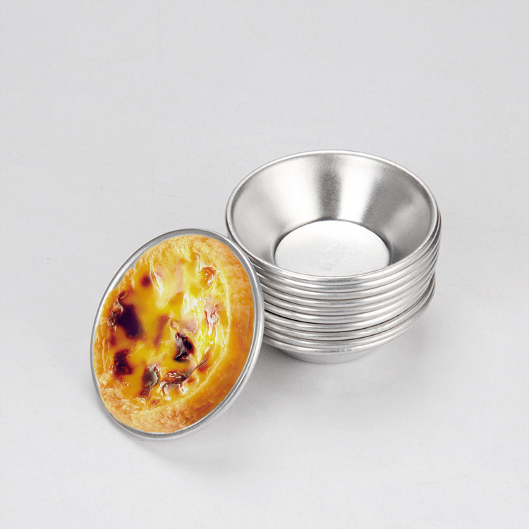 Puto Mold Cups Aluminum Egg Tart Mold Cupcake Pie Cookie Tins Pudding Mould Baking Cups