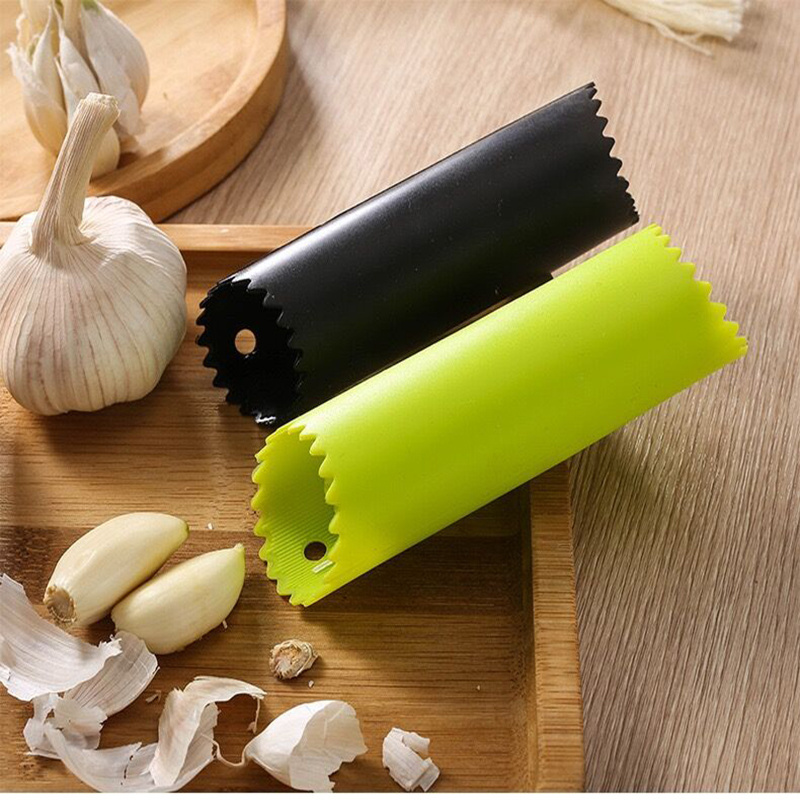 Wholesale Silicone Skin Remover Keeper Easy Roller Peeling Tube Useful Kitchen Tool Garlic Peeler