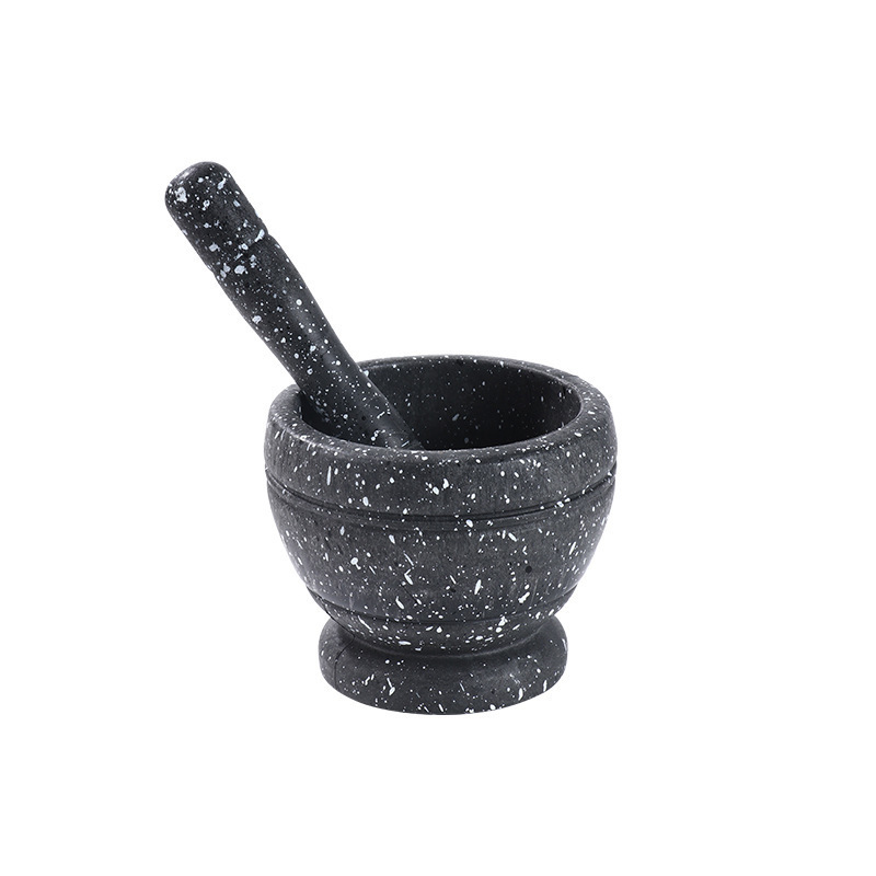 PP Set Manual Pounder Herb Spice Mixing Grinding Crusher Pounding Medicine Jar Kitchen Grinder Garlic Pestle Mortar Bowl