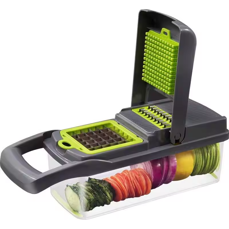 New Top Seller Kitchen Accessories 12 In 1 Multifunctional Food Dicer Mandoline Vegetable Slicer Onion Cutter