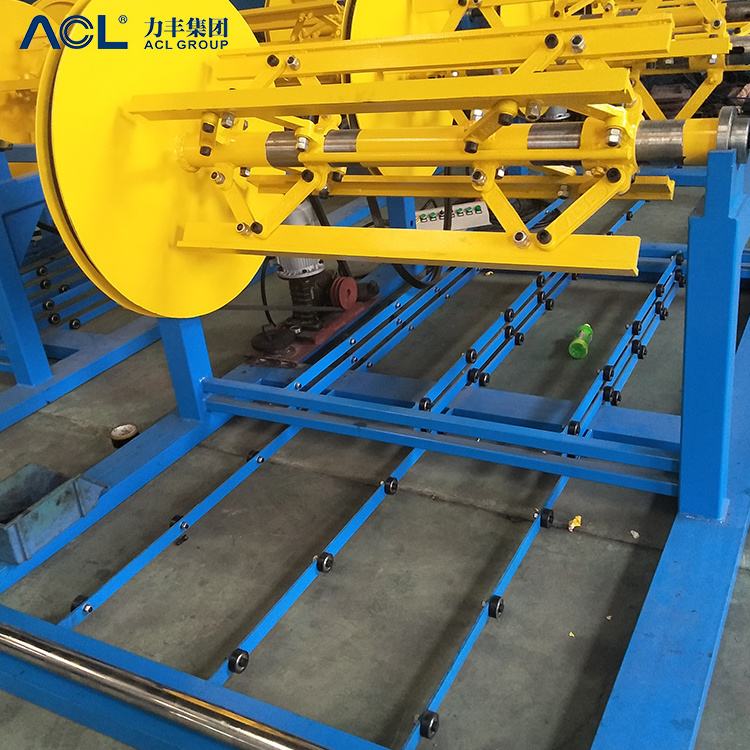 ACL Electrical Motor Driven Decoiler Electric Steel Metal Coil Uncoiler Decoiler Machine Spiral Winding Machine