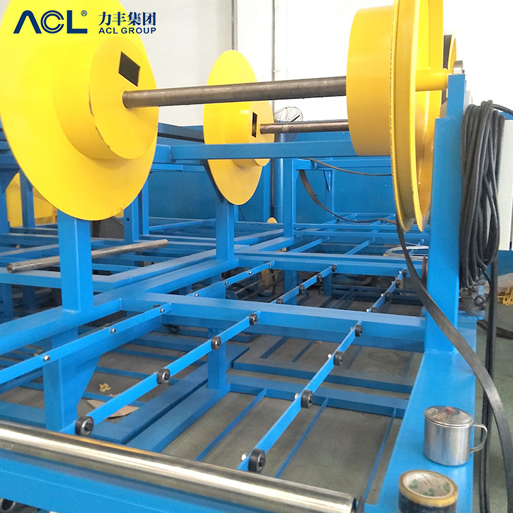 ACL Electrical Motor Driven Decoiler Electric Steel Metal Coil Uncoiler Decoiler Machine Spiral Winding Machine