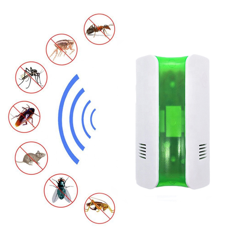 Eco-friendly Electronic bed bug traps control Mosquito killer Ultrasonic pest repeller mouse rodent rat repellent