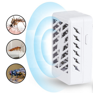 2023 New  UV  Mosquito Killer Mosquitoes Lamp & Racket 2 in 1, Rechargeable Insect Trap Electric for Home