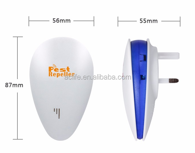 Hot Sale Product Mosquito Fly Control Ultrasonic Insect Repellent Electronic Plug In Pest Repeller