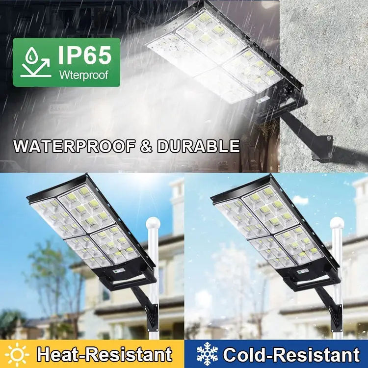 2000w 3000w 5000w Plastic Outdoor Solar Light LED Solar Street Light Waterproof Solar Flood Light 1000w Outdoor with Warm White