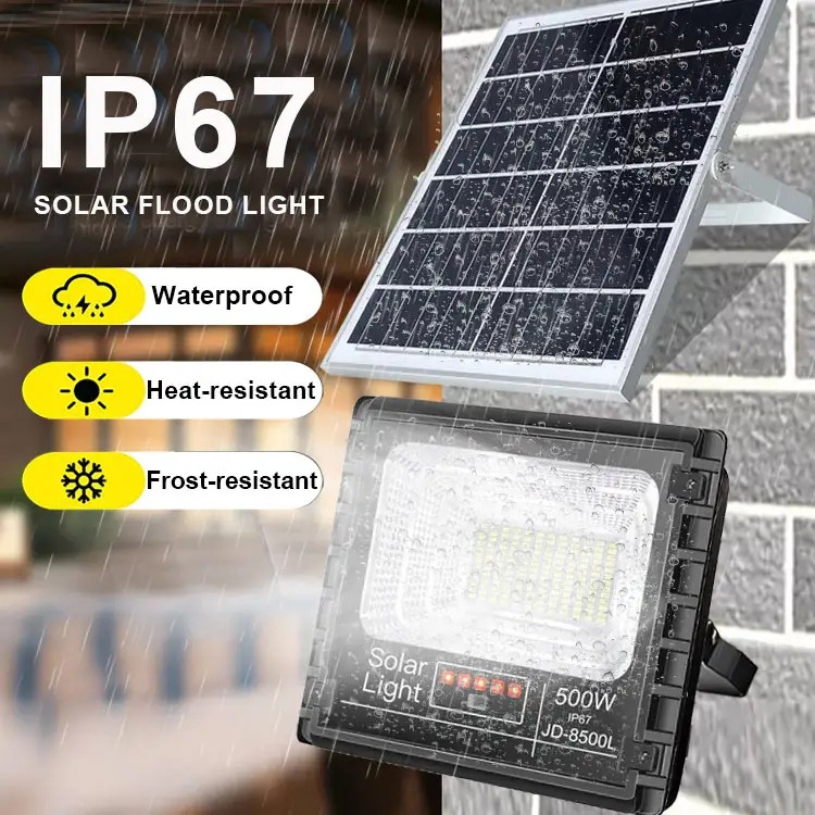 IP67 Outdoor 100W  200W 300W 500W 600W Color Changing Outdoor Solar LED Flood Light