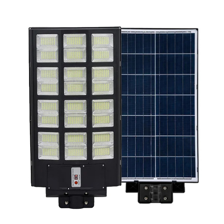 1200W 1500W 2000W Solar Street Lamp Ultra-high Power Outdoor ABS PC Large Capacity Battery All In One Solar LED Street Light