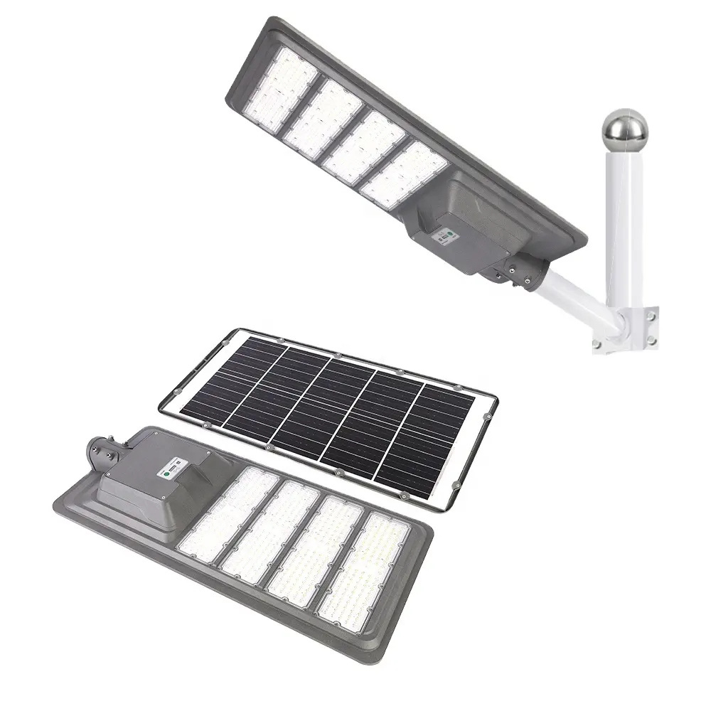 High Efficiency Super Bright Ip65 Waterproof Lights 300w 400W 500W Solar LED Street Light With On Off Switch Good Price