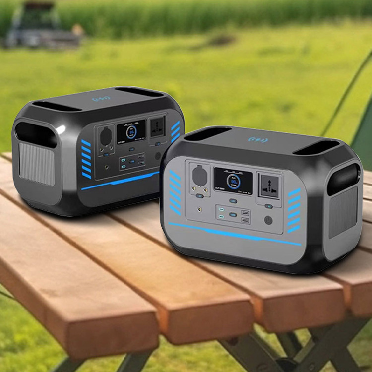 Wholesale Portable Solar Power Station 500w Custom 600w Portable Battery Power Supply Power Station Camping Solar Generator