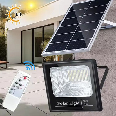 LED Lamp Security Spotlight 10W 30W 50W 100W 200W High Lumen Solar LED Flood Light