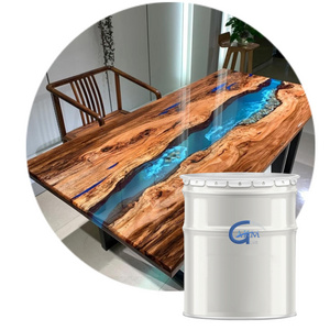 Crystal Clear Art Resin Coating Epoxy Resin Casting for Wooden Furniture And Crafts Wholesale Epoxy Resin AB Glue