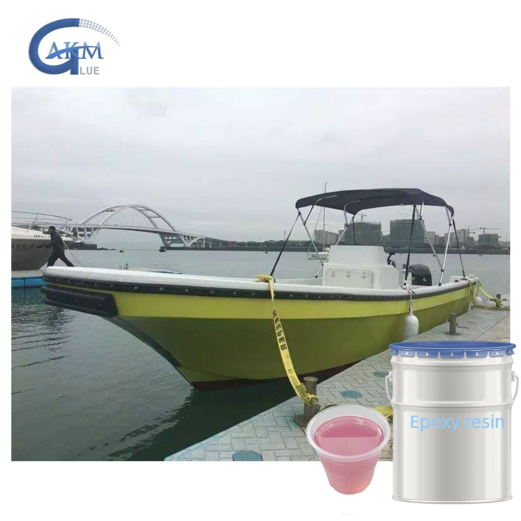 Excellent Mechanical Strength Resin Mold Making Fiberglass Fishing Boats Resistance to Water Mold Resin Glue Container Adhesive