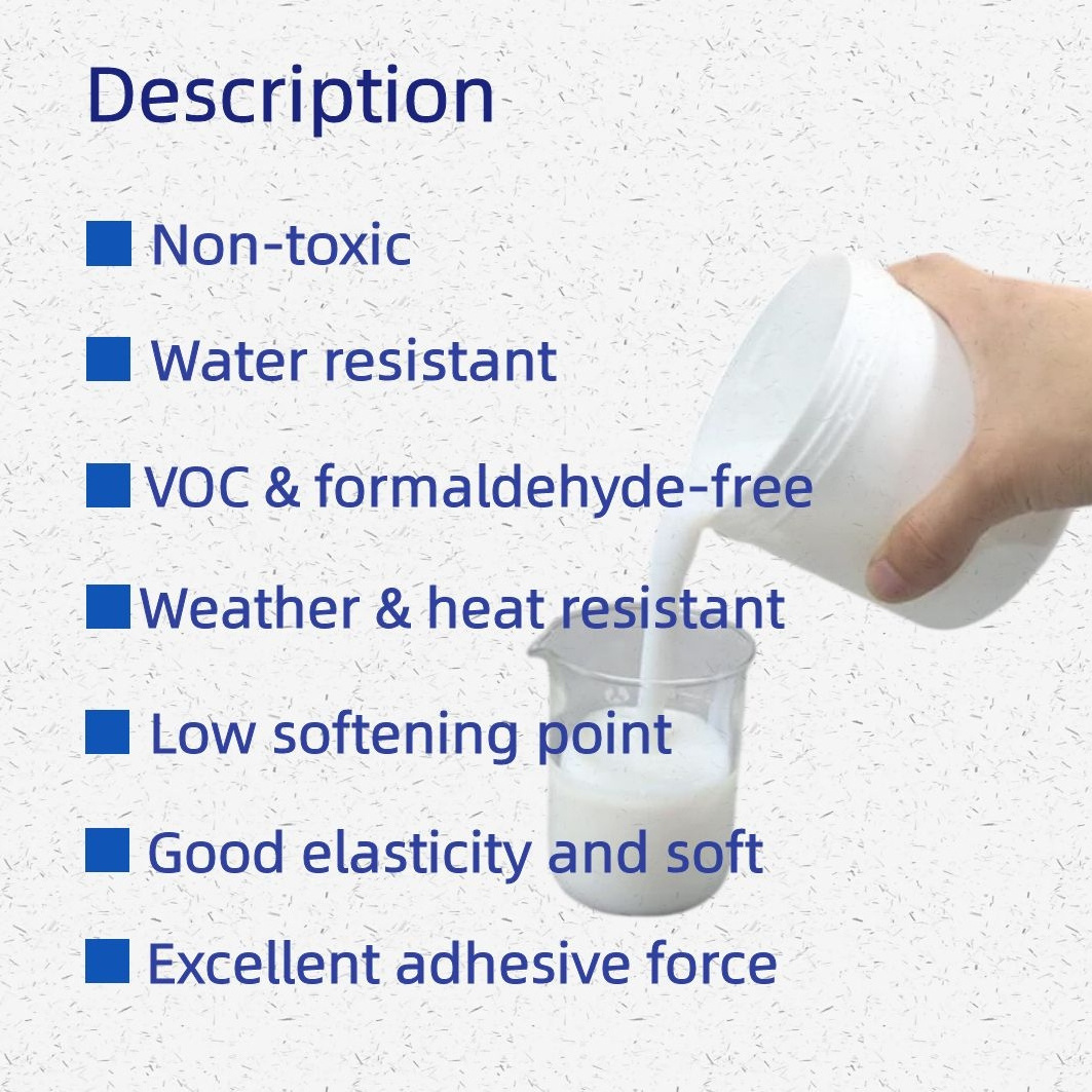 Wholesale Milky White water based glue PVA Liquid Super Glue Mainly Used In Adhesion For Wood Board Adhesive Glue