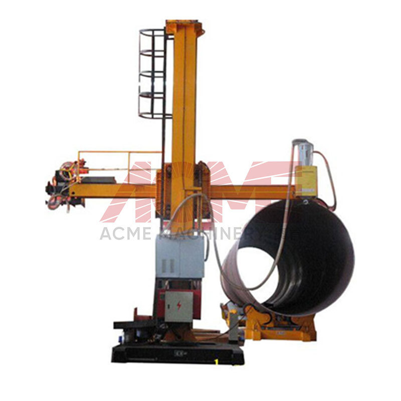 Industrial Heavy Duty Multi Function Welding Seam Pipe Welding Column And Boom Manipulator