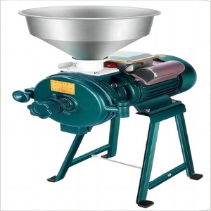 GS-150 wet and dry household  small corn Flour mill grain crushing machine grinder without motor