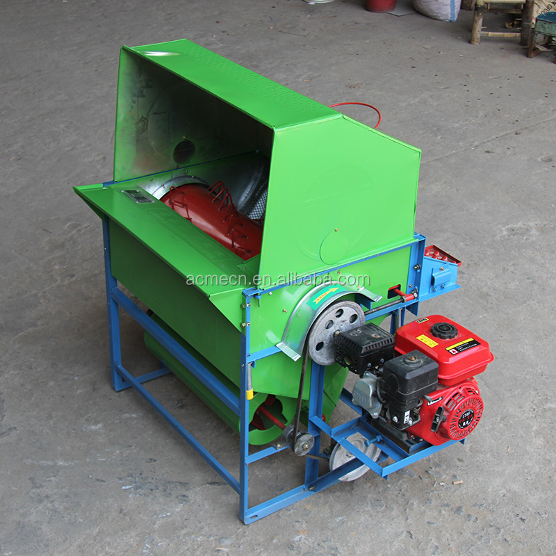 New Grain power threshing machine small  rice wheat Thresher