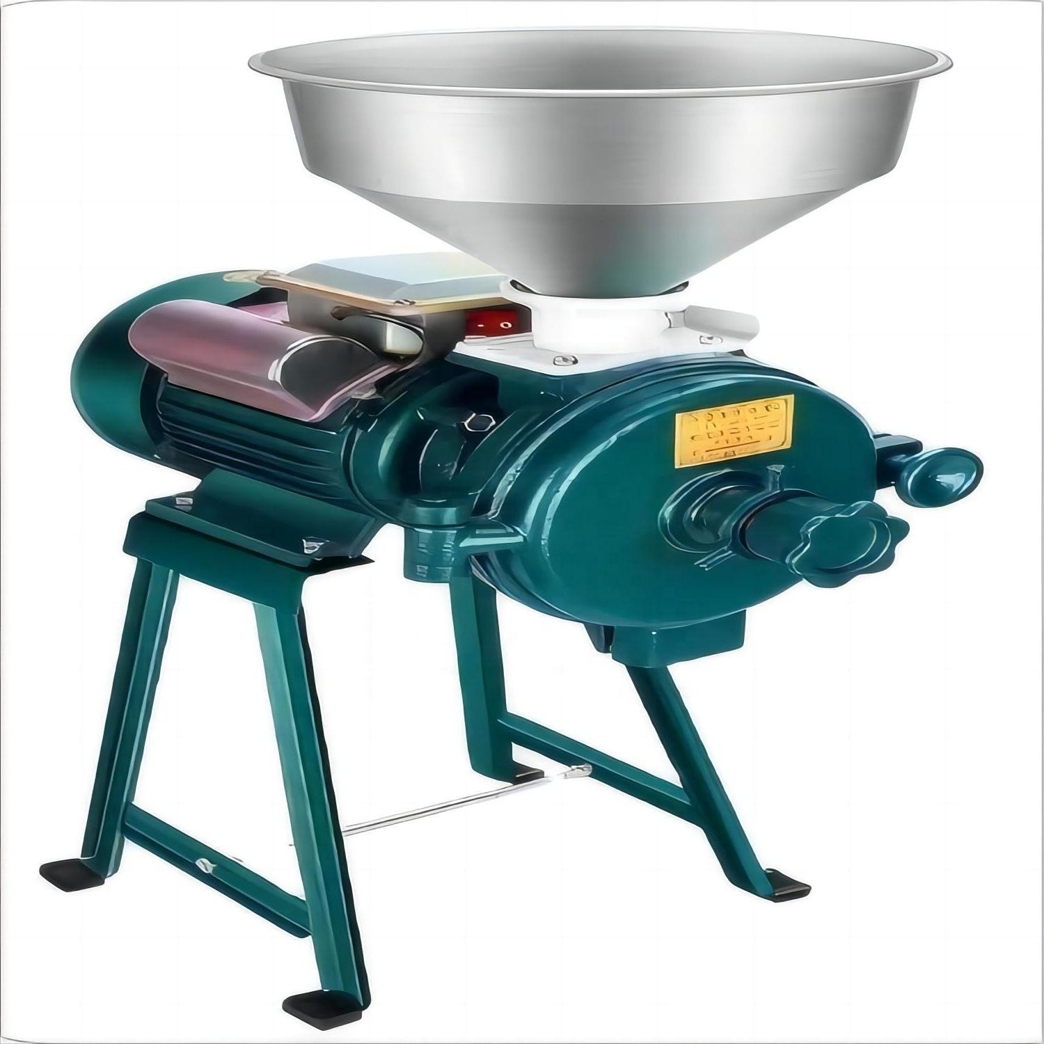 GS-150 wet and dry household  small corn Flour mill grain crushing machine grinder without motor