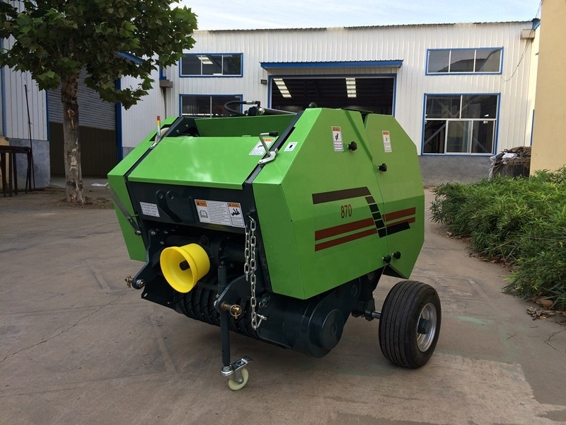 Hay and Straw Baling Machine/ Grass Baler/Mini Round Hay Baler for Sale