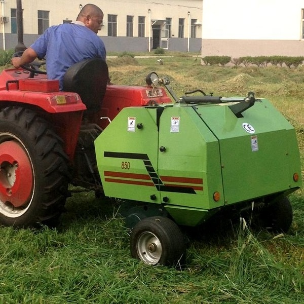 Hay and Straw Baling Machine/ Grass Baler/Mini Round Hay Baler for Sale