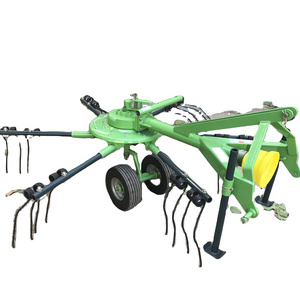 Pto Driven Hay Rake for Sale, Mini Hay Rake, Straw Hay Rake Hay Tedder