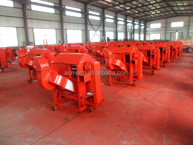 Portable small grains thresher and bean shelling machine