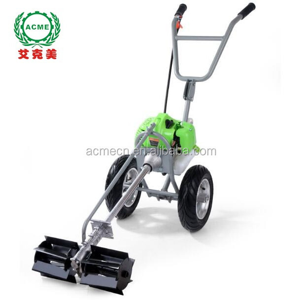 Petrol hand push weeding machine weeder for agricultural